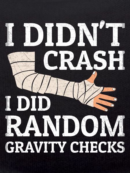 Gravity Checks - Gipsarm Armbruch Knochenbruch