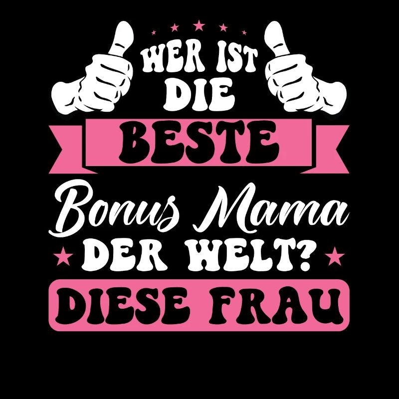 Bonus Mama Familie Stiefmutter Geschenk