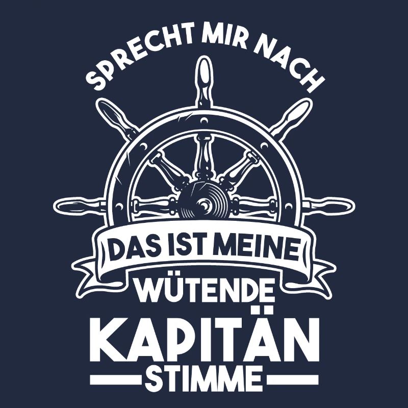 Kapitän Boot Bootfahren Geschenk