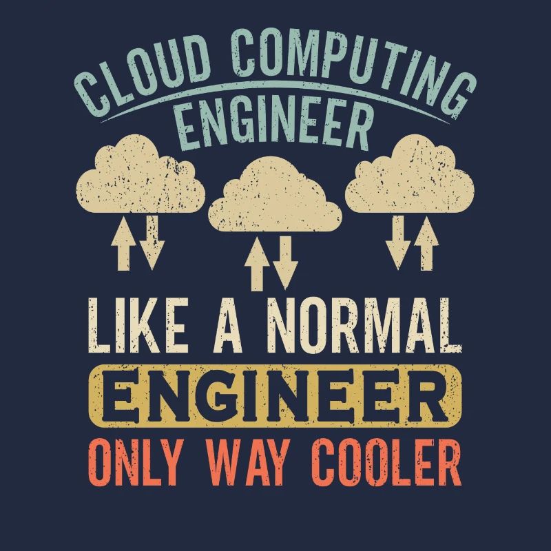 Cloud Computing Engineer Definition Retro Computer