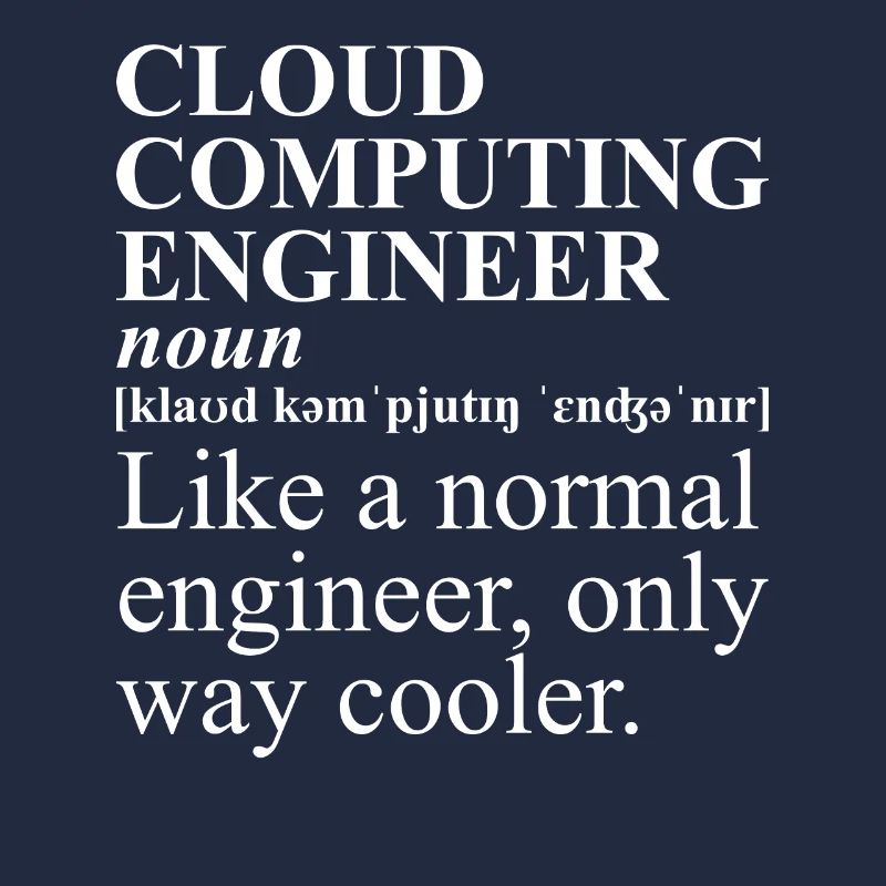 Cloud Computing Engineer Definition Retro Computer
