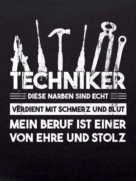 Techniker Beruf Technik Geschenk