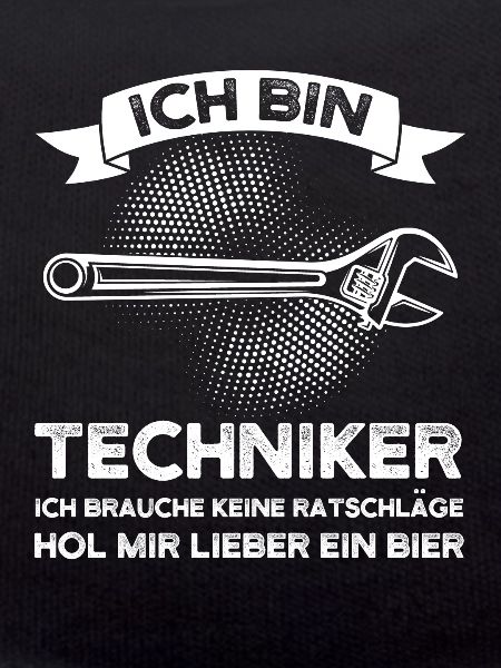 Techniker Bier Technik Geschenk