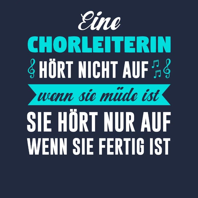 Chorleiterin Beruf Musiker Geschenk