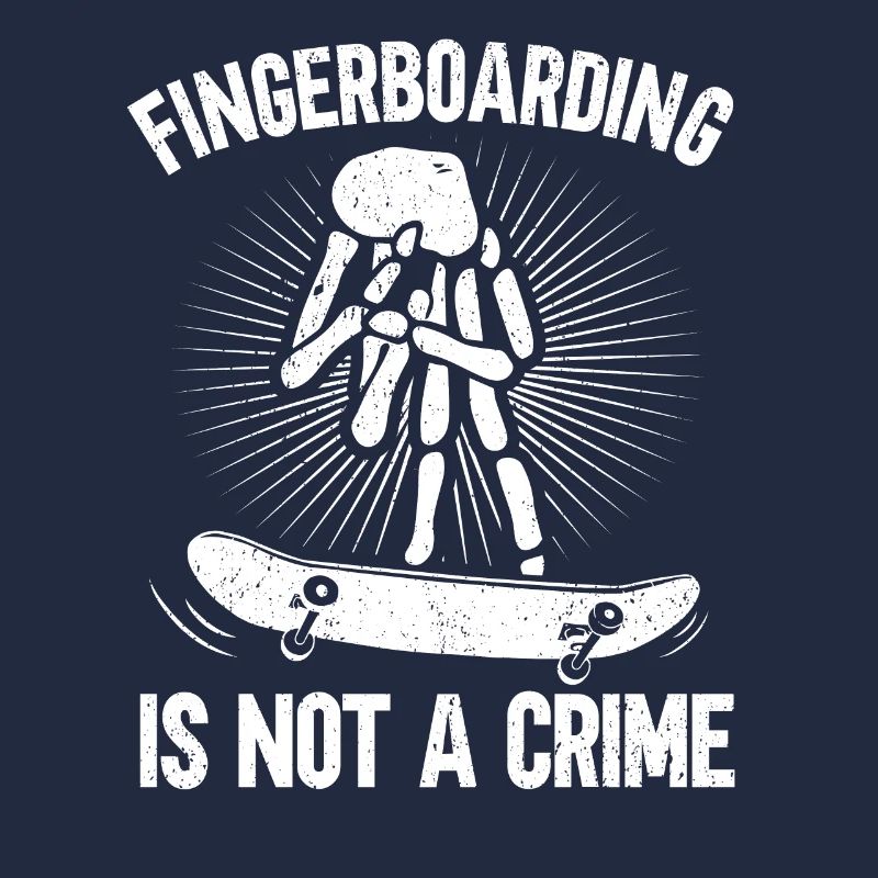 Lustiger Fingerboard-Fingerboard-Fingerboard-Trick