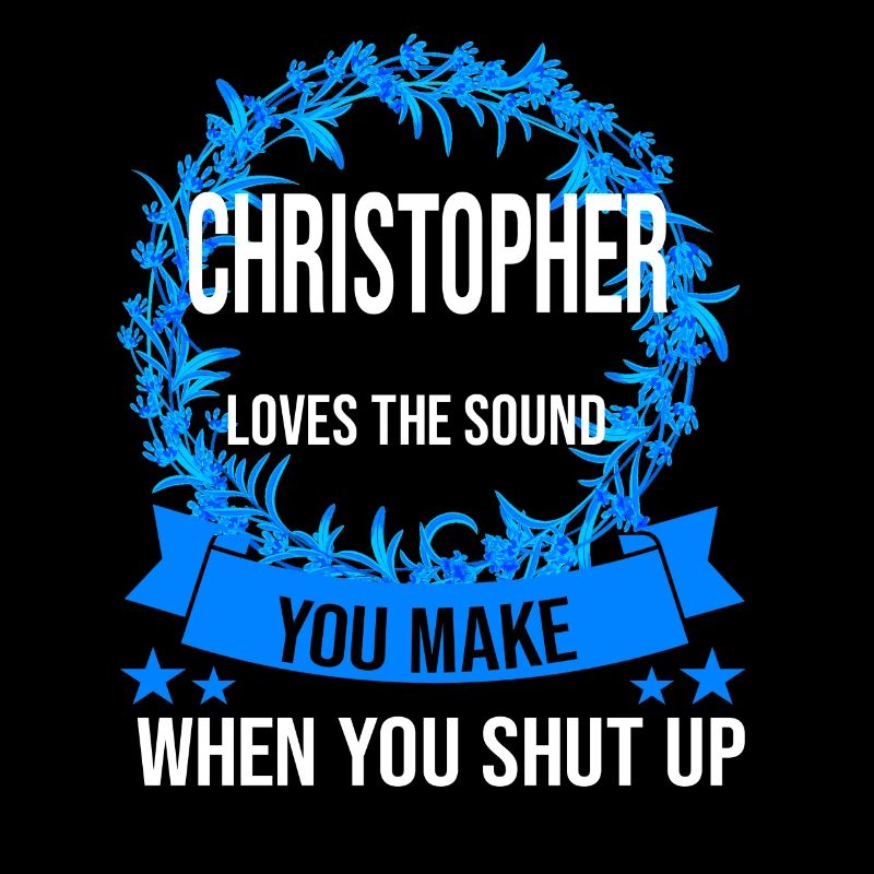 Vorname Christopher Name Christopher Geschenk