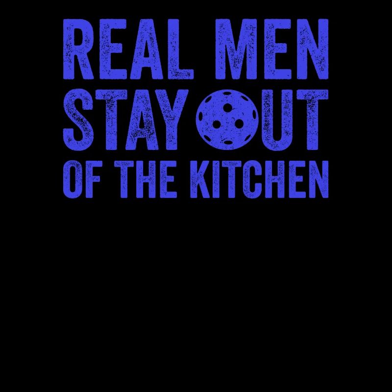 Retro Pickleball Design Echte Männer