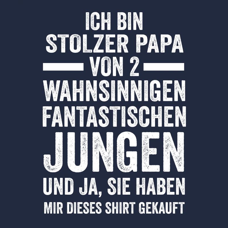 Papa 2 Söhne Kinder Geschenk