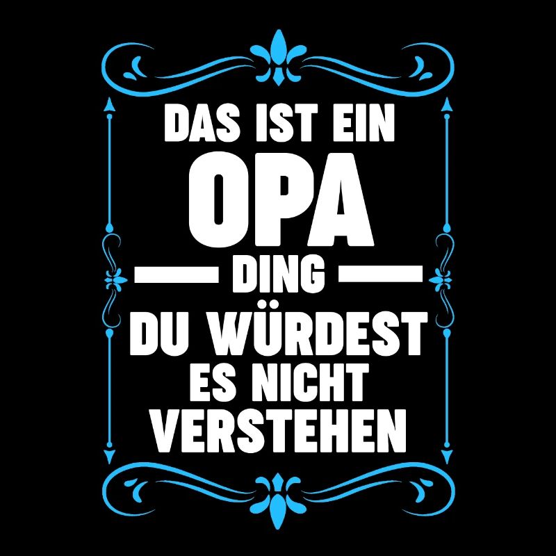 Opa Großvater Großeltern Geschenk