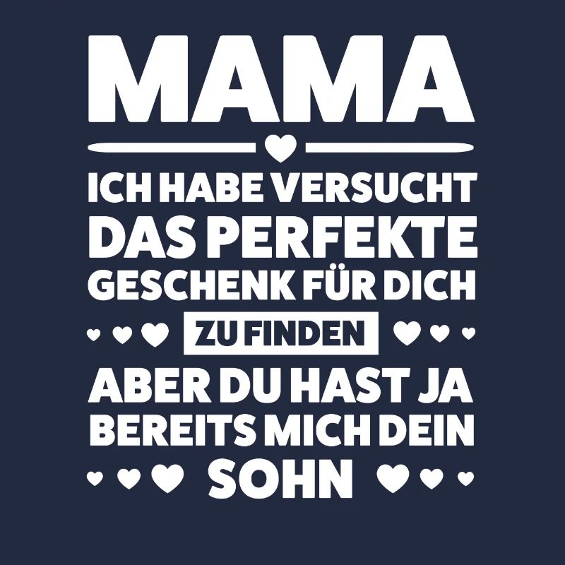 Mutter Sohn Mama Geschenk