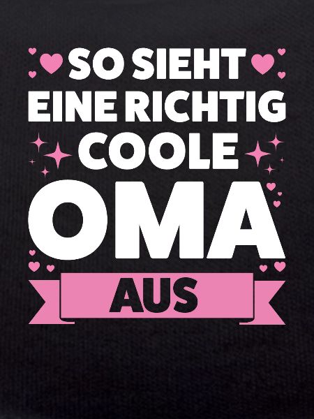 Oma Großmutter Omas Geschenk