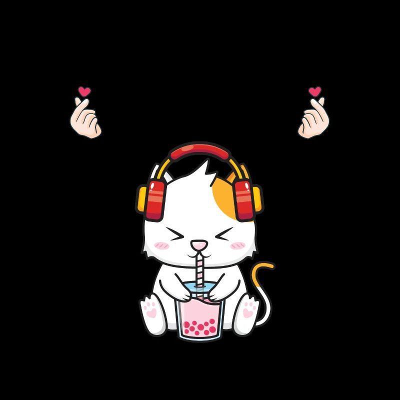 Blase Tee kpop Blase Tee Katze Katze Lover Geschen