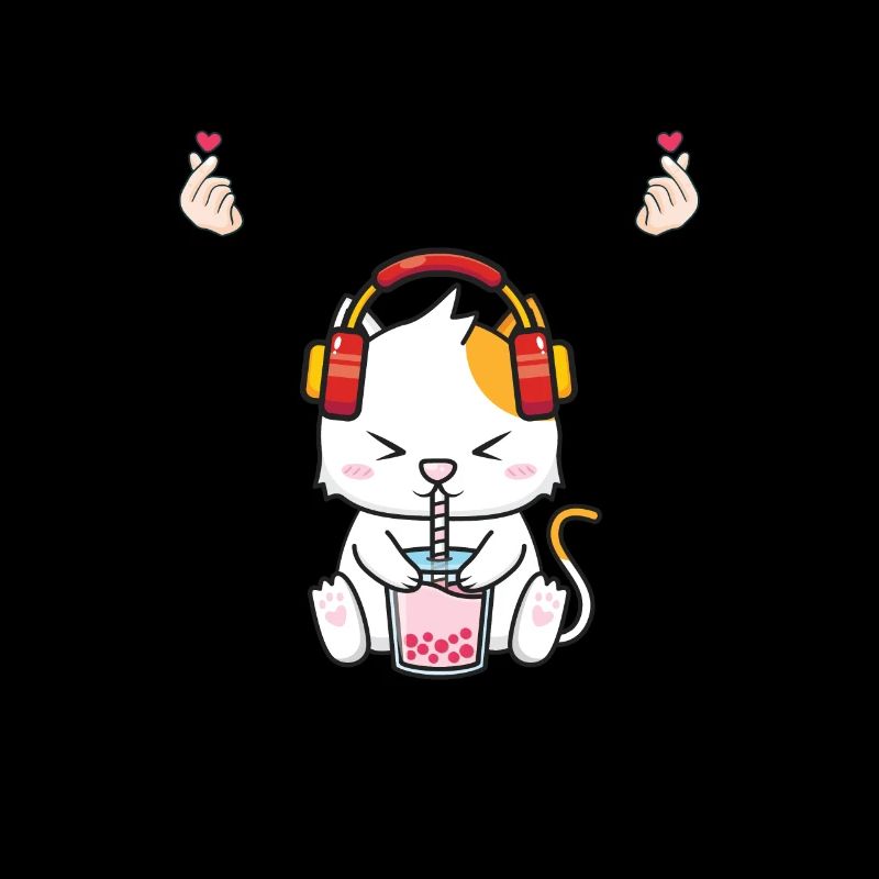 Blase Tee kpop Blase Tee Katze Katze Lover Geschen