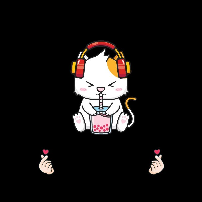 Blase Tee kpop Blase Tee Katze Katze Lover Geschen