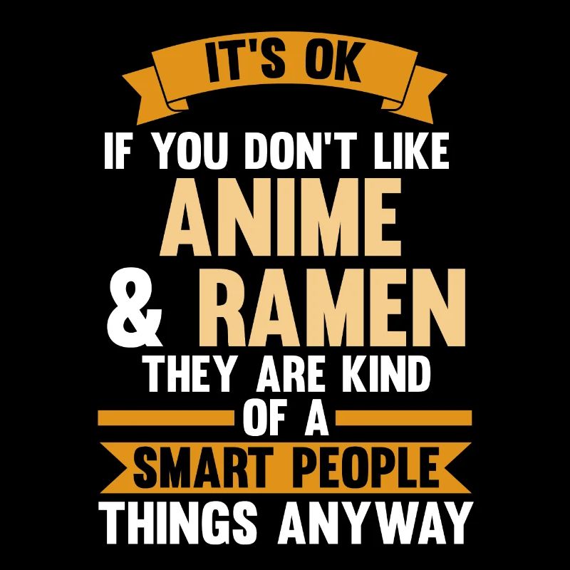 Anime & Ramen Anime & Ramen Merch Geschenk
