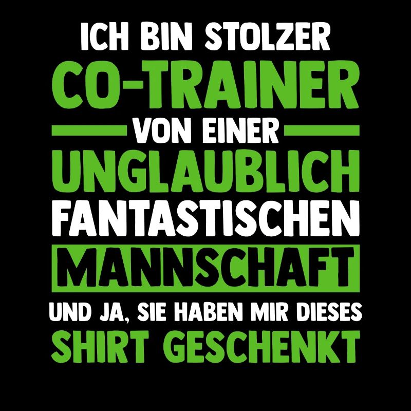 Co-Trainer Sport Trainer Geschenk
