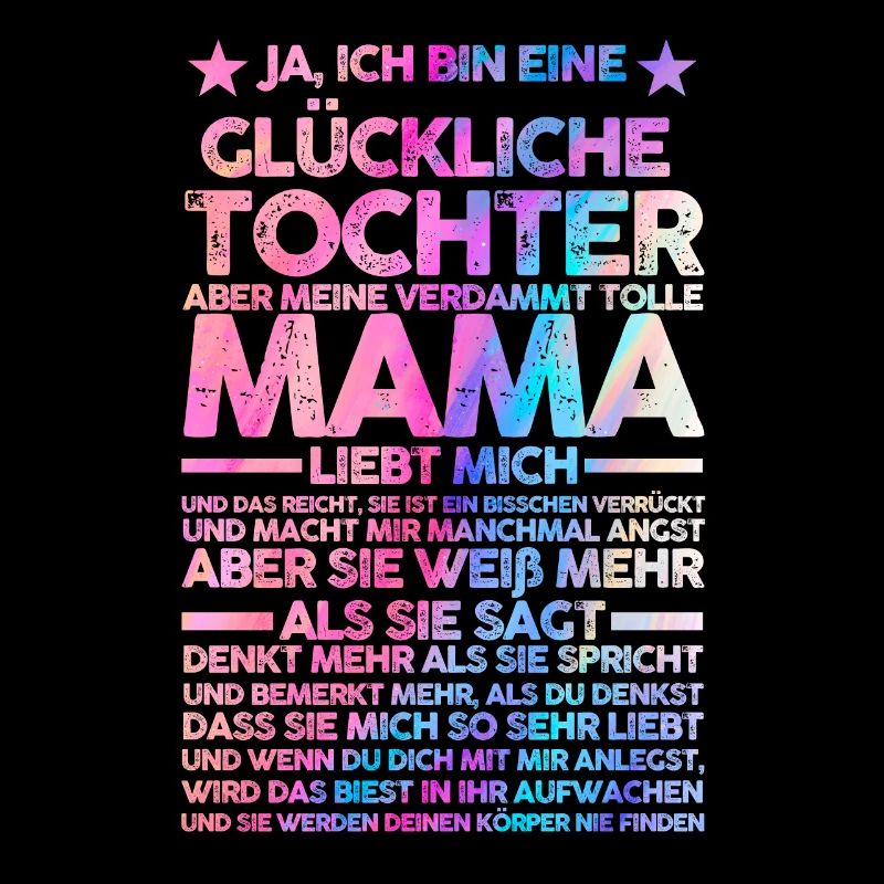 Tochter & Mutter Familie Mutter Geschenk