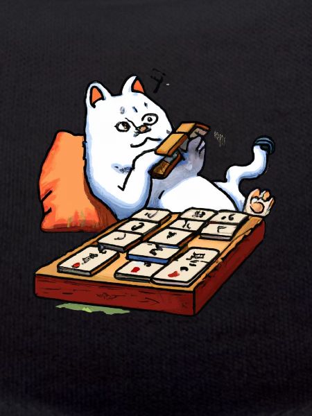 Cats Playing Mahjong