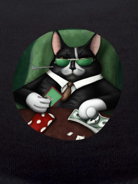 Cats Playing Cards