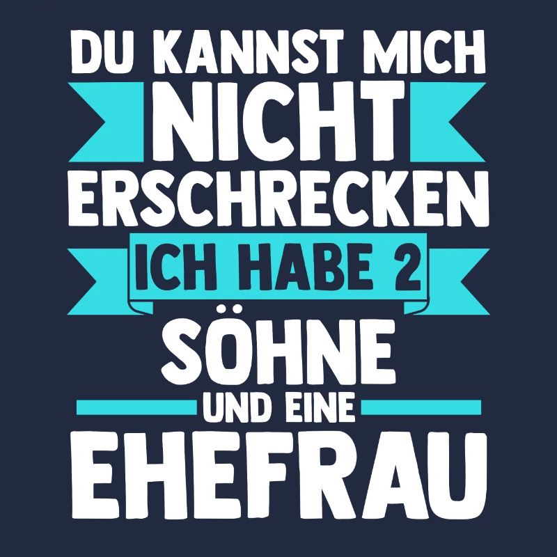 Papa 2 Söhne Papa von 2 Söhnen Geschenk