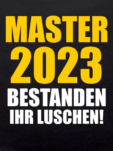 Master 2023 Prüfung Masterprüfung Geschenk