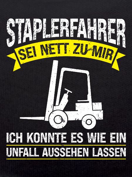Staplerfahrer Beruf Gabelstapler Geschenk