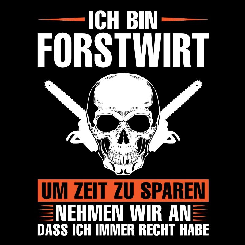 Forstwirt Beruf Holzfäller Geschenk