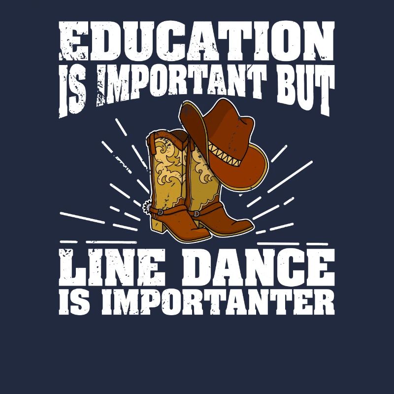 Linedancer Tänzer Spruch Western Sport