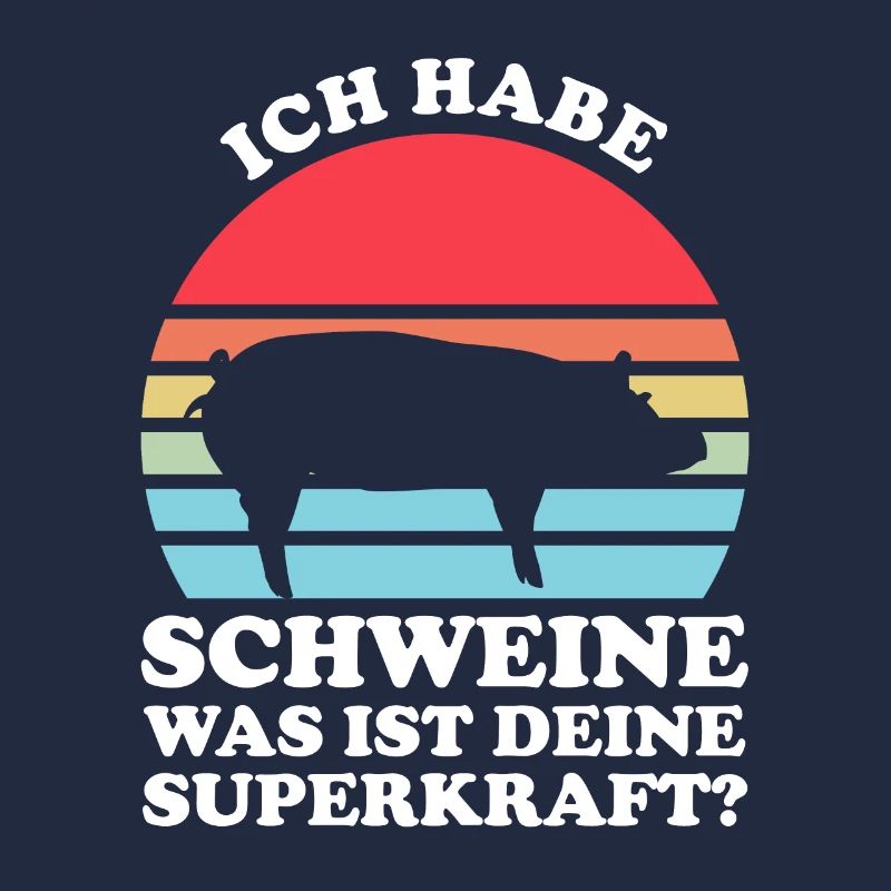 Schwein Bauer Schweinebauer Geschenk