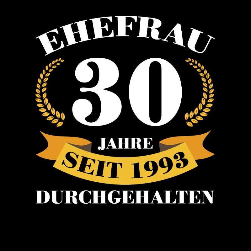 30. Hochzeitstag Ehefrau Perlenhochzeit Geschenk