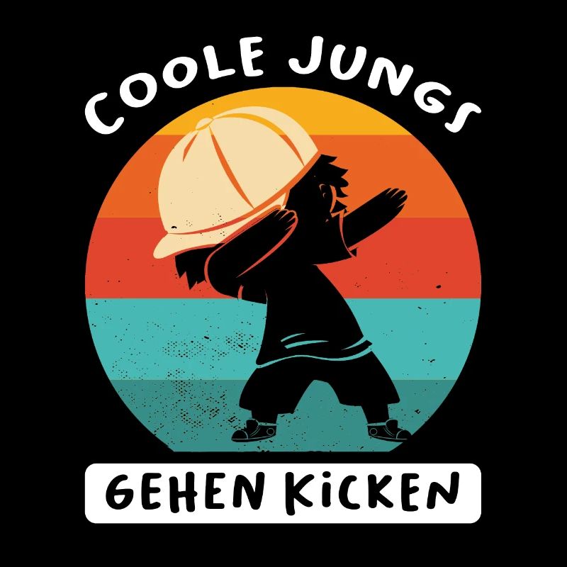 Fußball Dabbing Kicken Geschenk