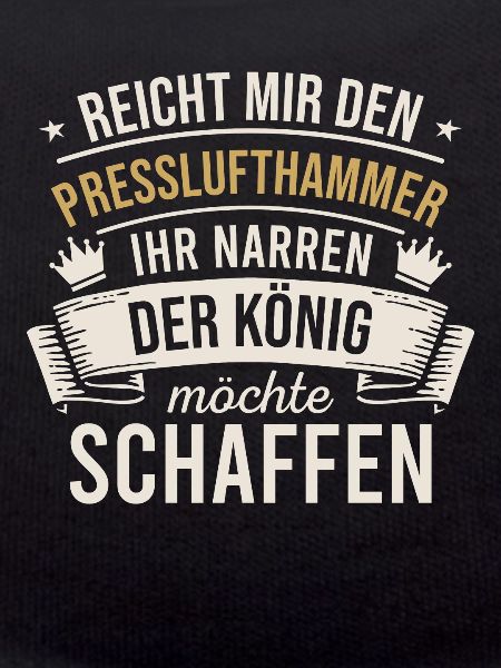 Reicht Mir den Presslufthammer Straßenbauarbeiter