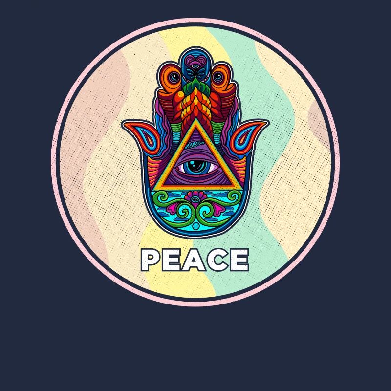 Hamsa Signe de la Main Yoga Bouddhisme Talisman
