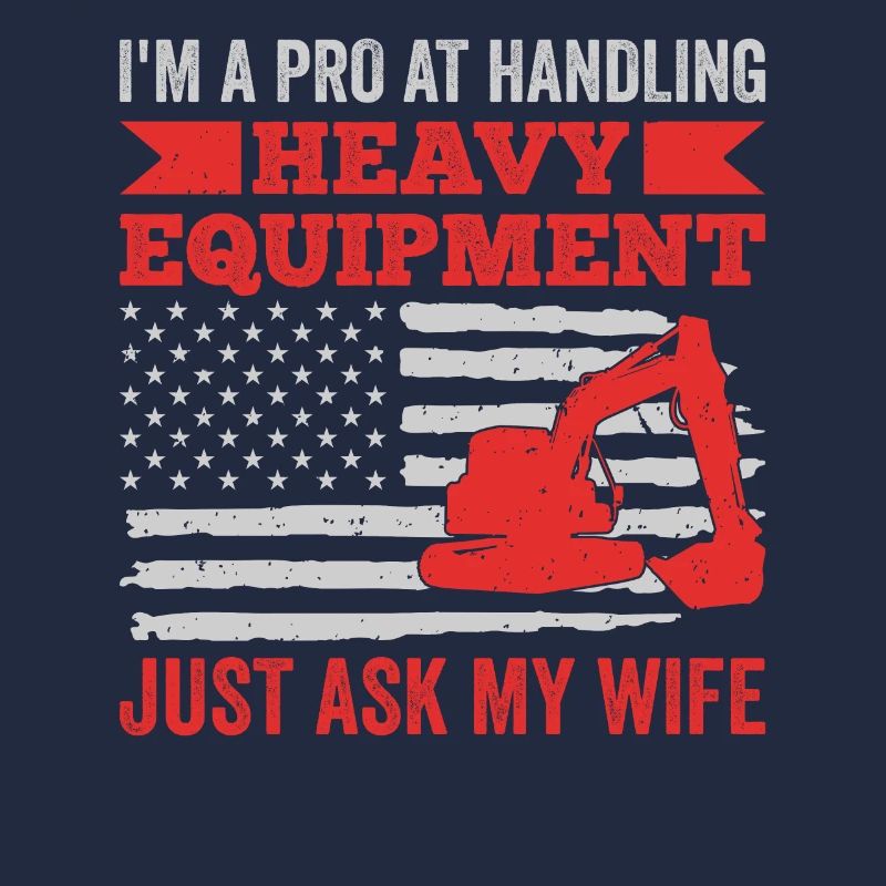 Retro Bagger Spruch Baggerfahrer Baustelle