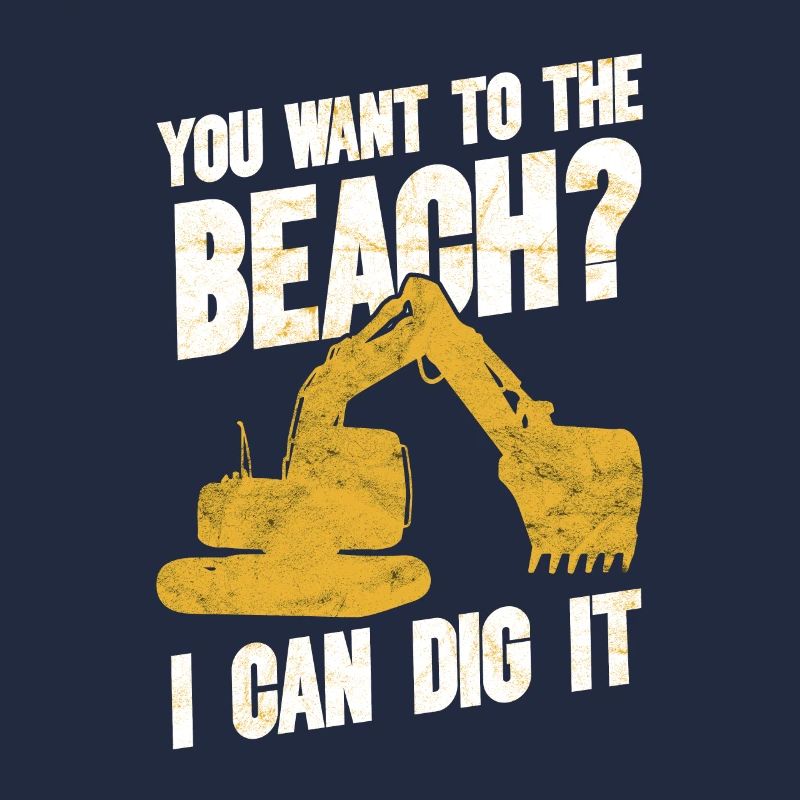 Retro Bagger Spruch Baggerfahrer Baustelle