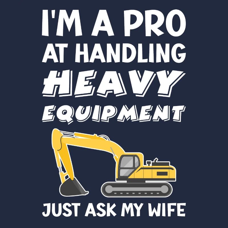 Retro Bagger Spruch Baggerfahrer Baustelle