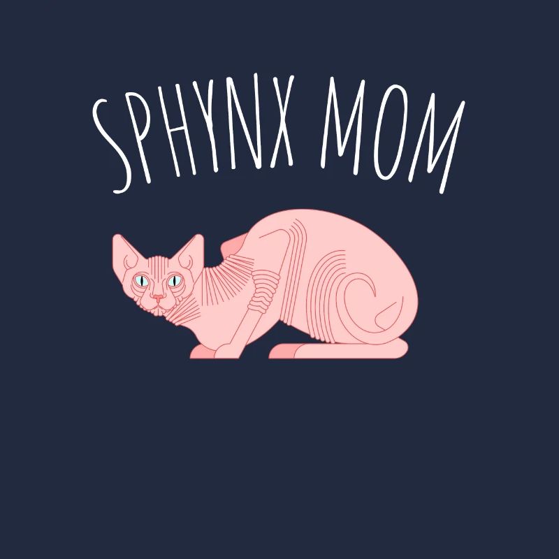 Sphynx Maman Chat Sans Poils Propriétaire de Chat