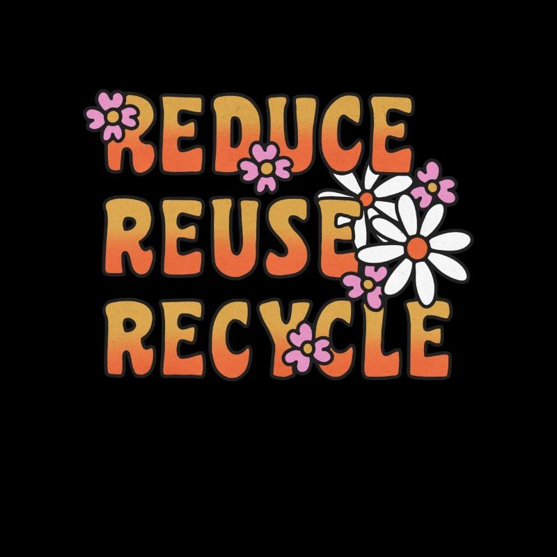 Recycle Réutiliser Renew Rethink Wind Turbine - Wind
