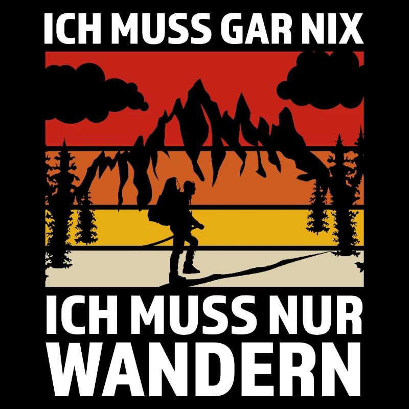 Wandern Berge Bergsteiger Geschenk
