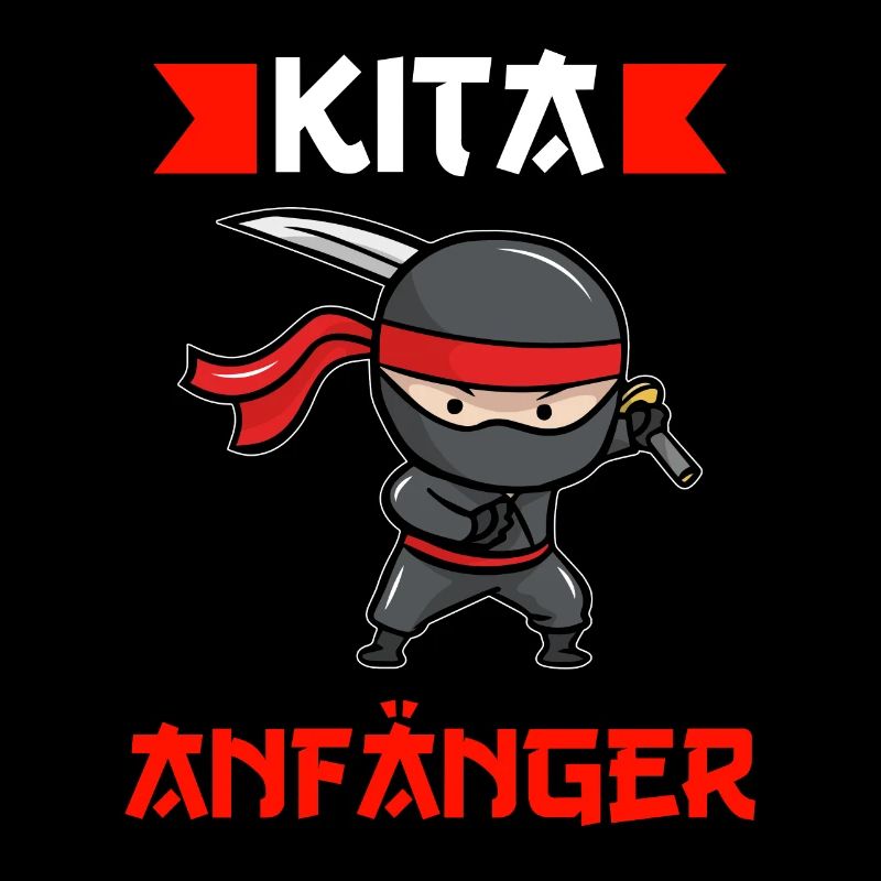 Kita Anfänger Ninja Kita-Anfang Geschenk