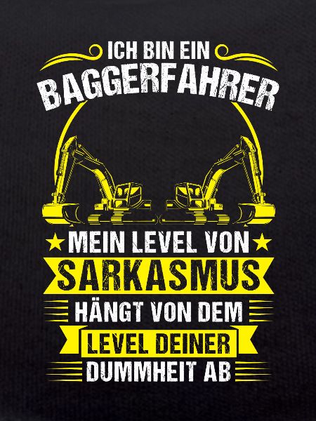 Baggerfahrer Beruf Bagger-Fahrer Geschenk
