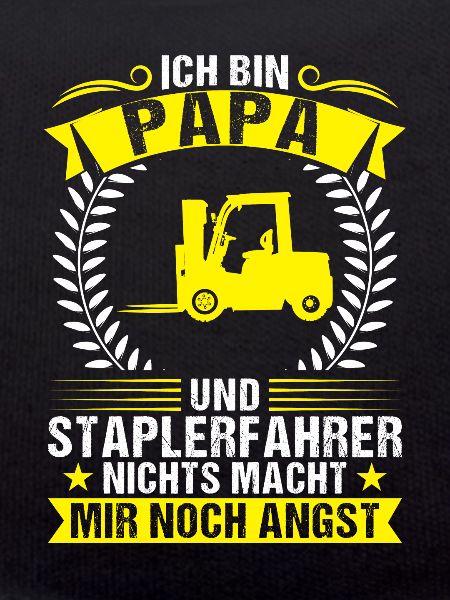 Staplerfahrer Papa Gabelstapler Geschenk