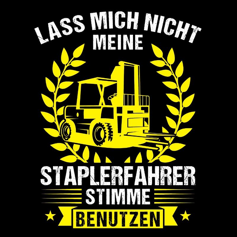 Staplerfahrer Stapler Lagerlogistik Geschenk