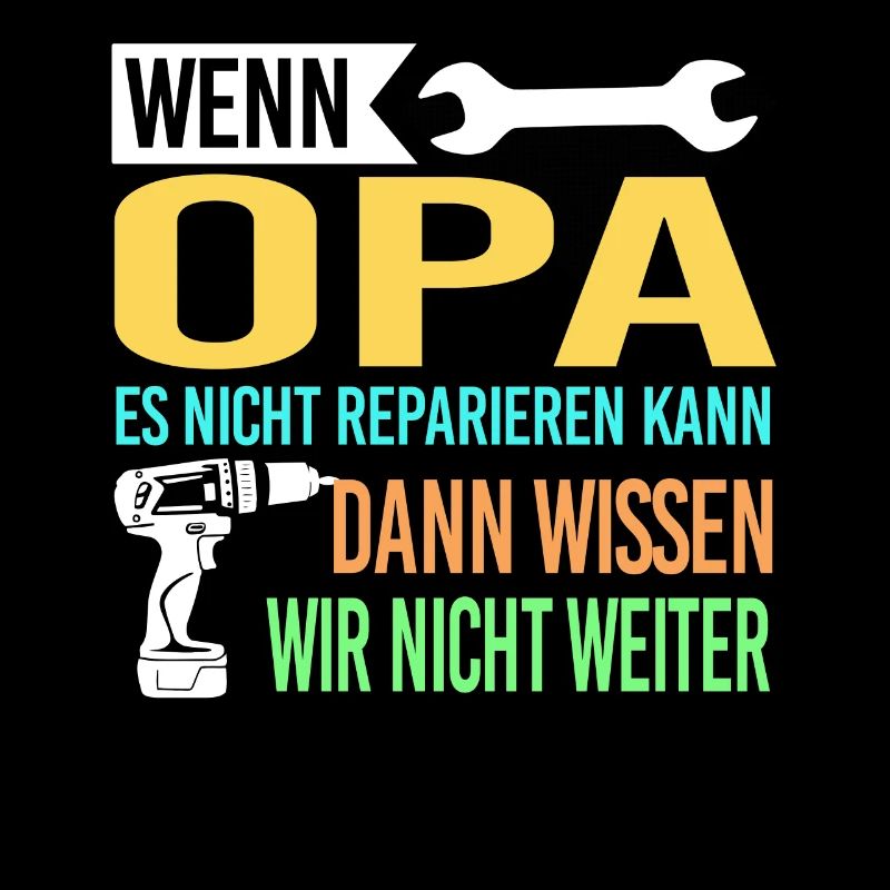 Opa Familie Handwerker Geschenk