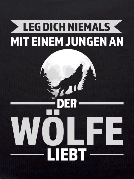 Wolf Junge Wolf Junge Geschenk