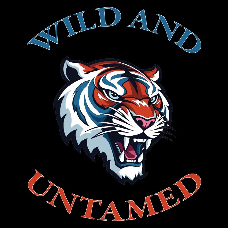 Wild and Untamed Tiger