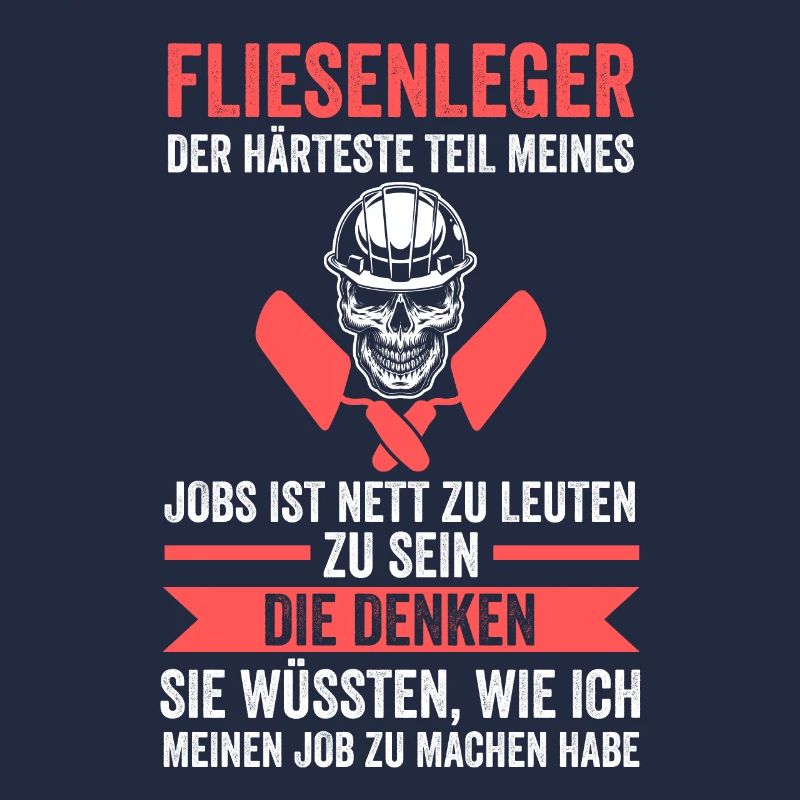 Fliesenleger Beruf Fliesen Geschenk