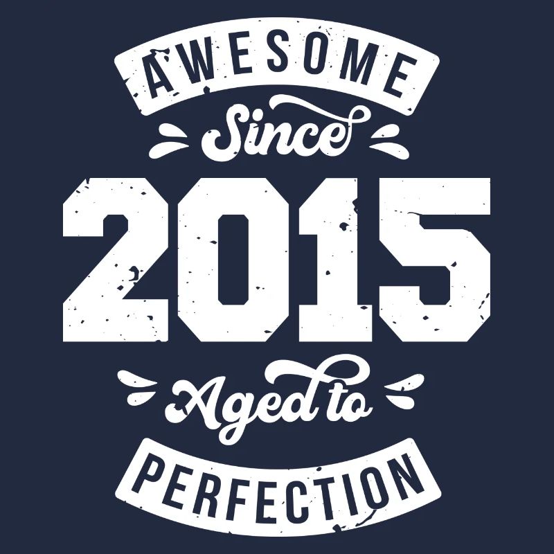 Millésime 2015 anniversaire - rétro 2015