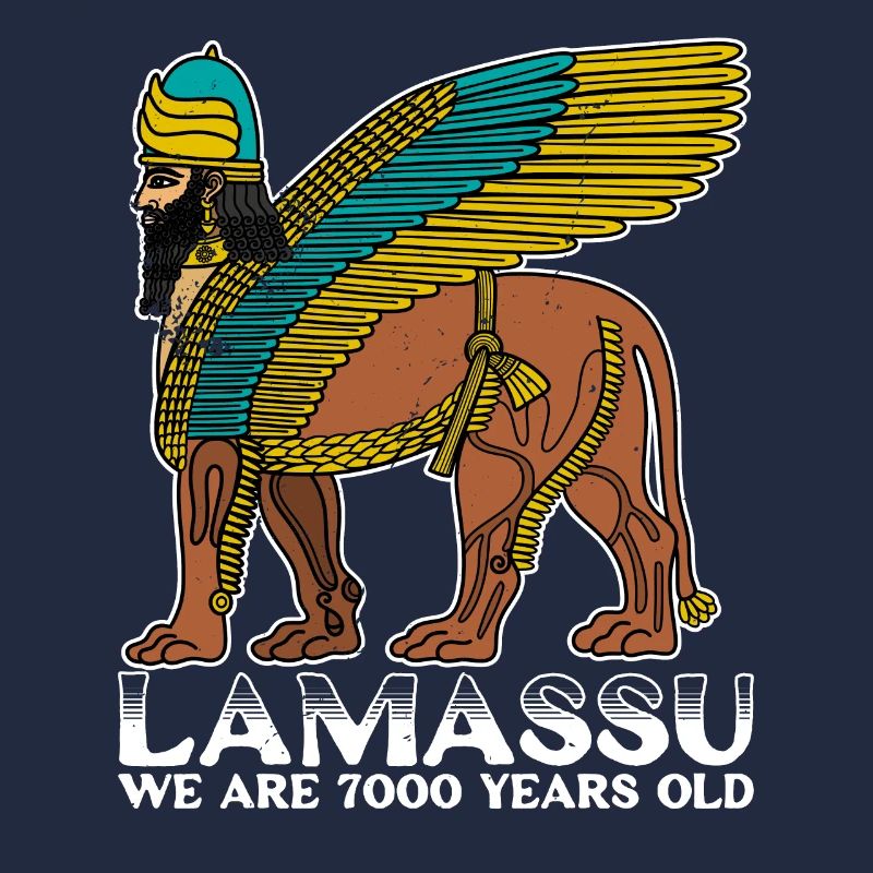 Lamassu Mesopotamia Babylon Deity Antique