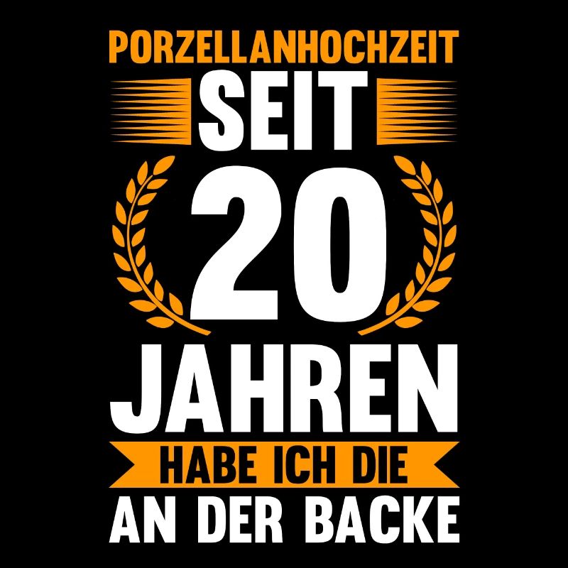 20 Jahre Ehe Ehemann Porzellanhochzeit Geschenk